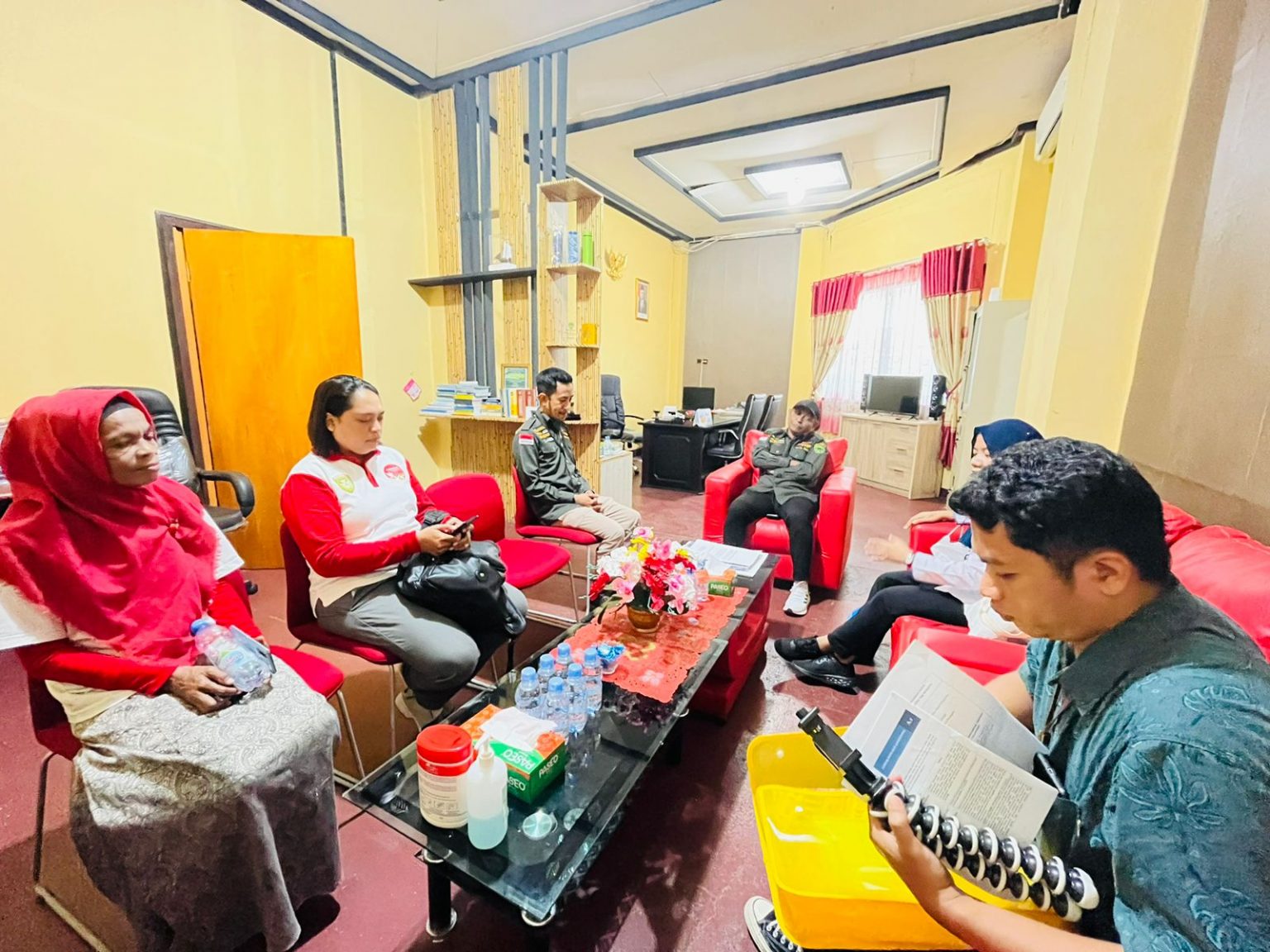 DPMPTSPTK Tual, Terima Kunjungan OMBUDSMAN RI Tahun 2023